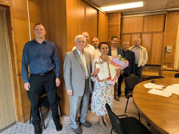 Поздравляем Закоржевскую Светлану Михайловну с юбилеем! Поздравляем Закоржевскую Светлану Михайловну с юбилеем!